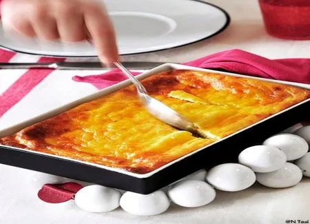 Moelleux de ricotta à l'orange