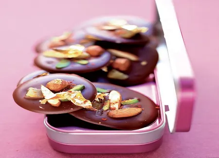 Moulages au chocolat