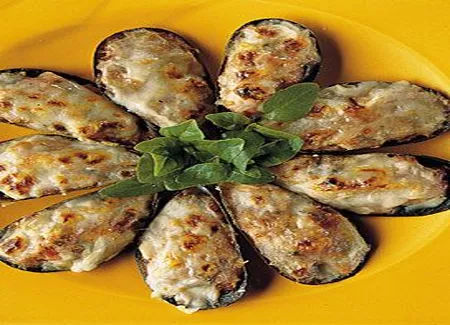 Moules farcies au jambon