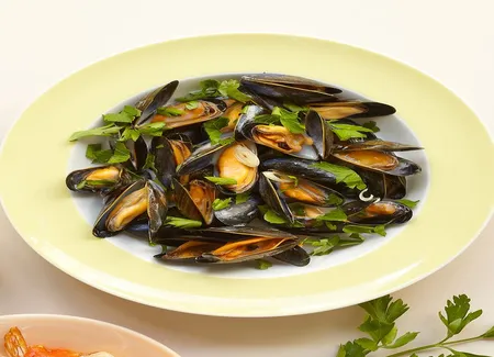 Moules marinière à la thaïe