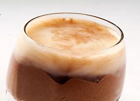 Mousse amère et crème de whisky