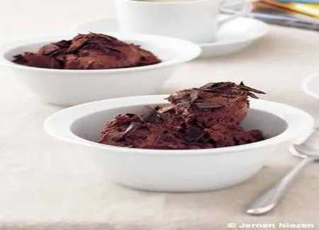 Mousse au chocolat épicée