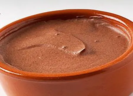 Mousse chocolat truffée de foie gras