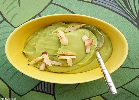 Mousse d'avocat sucrée