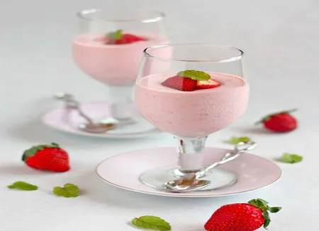Mousse de fraises thermomix