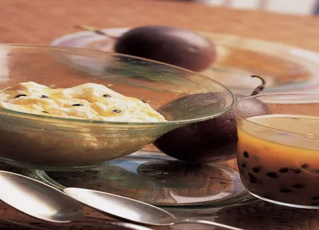 Mousse de fruits de la passion