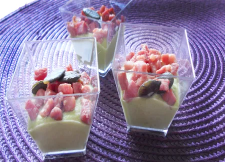 Mousse de petits pois