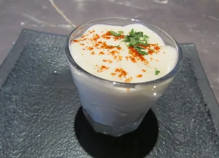 Mousse de pomme de terre au siphon