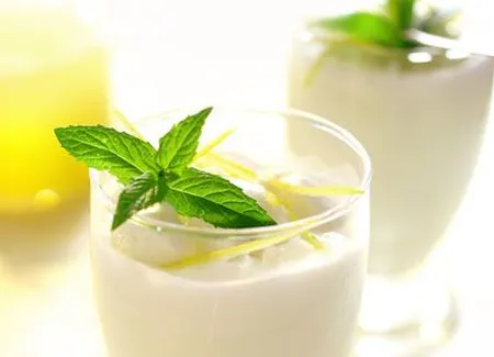Mousse glacée au citron facile