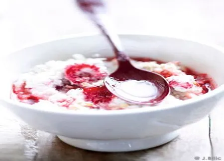 Muesli aux framboises