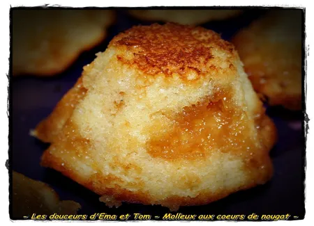 Muffin coeur de nougat