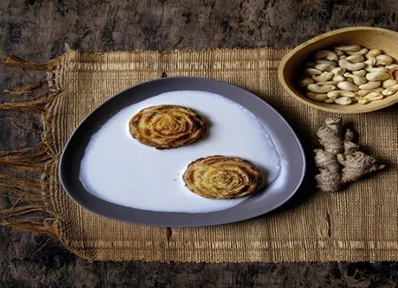 Muffins midunu du liberia et lait de noix de cajou