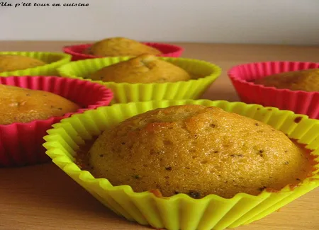 Muffins à l'huile d'olive au citron et aux graines de pavot