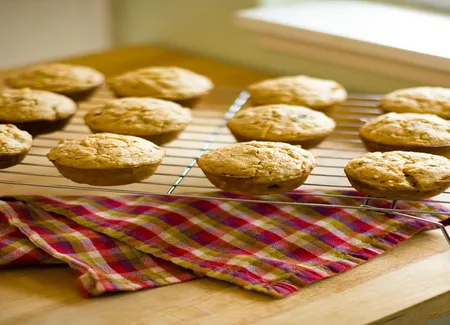 Muffins au bleu