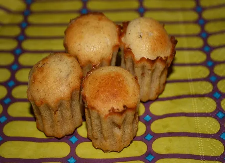 Muffins au fromage saint-florentin et cannelle