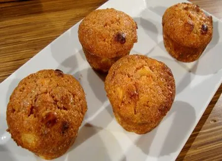 Muffins betterave carotte