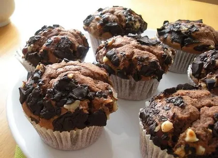 Muffins choco-noisettes