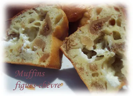 Muffins figue-chèvre
