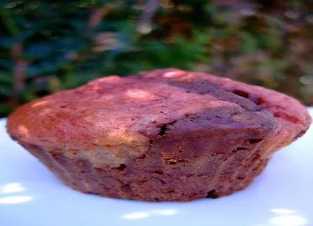 Muffins marbrés chocolat et betterave