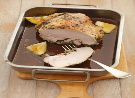 Noix de veau rôtie