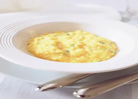 Oeufs brouillés aux crevettes