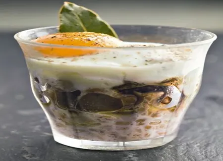 Oeufs cocotte au petit épeautre