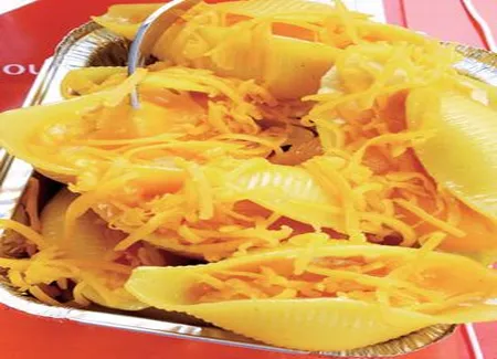 Pâtes farcies à la mimolette