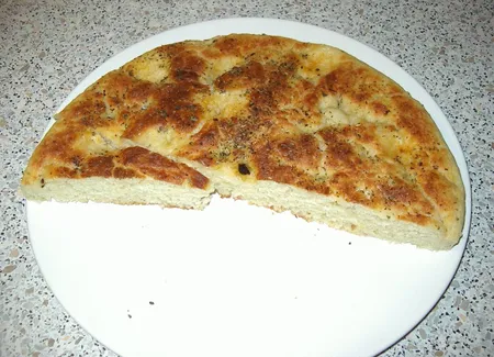 Pizza blanche au romarin
