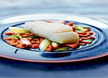 Poisson fleur de sel et sel fumé