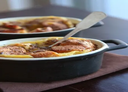 Pain perdu au chocolat et panettone