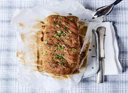 Pain d'épeautre au miso blanc et aux algues