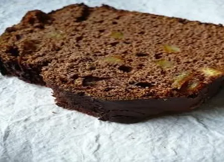 Pain d'épices au chocolat et aux oranges confites