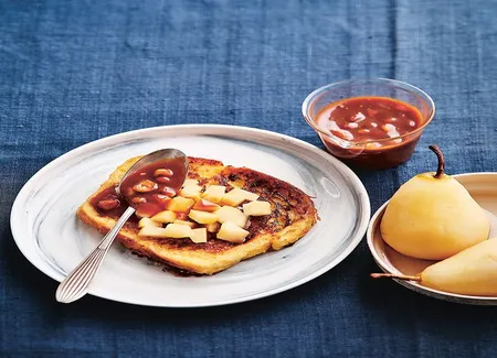 Pain perdu caramel noisette de cyril lignac