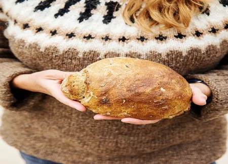 Pain suédois aux algues cuit en cocotte