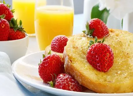Pains perdus aux fraises