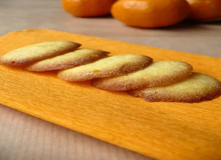 Palets de dame à la mandarine