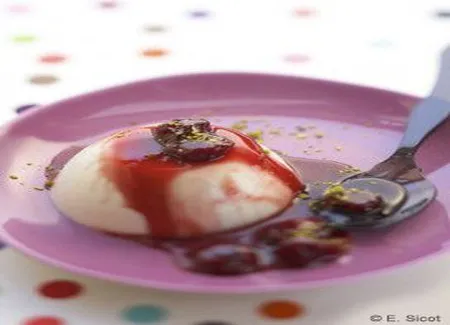 Panacotta à l'agar-agar