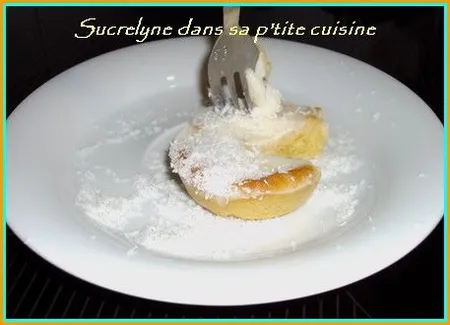 Panacotta au citron façon tartelette