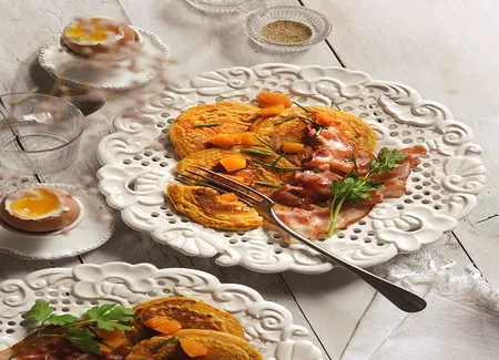 Pancakes de patate douce