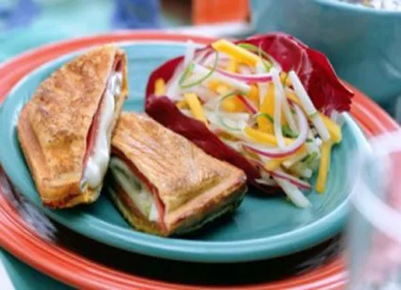 Panini jambon de parme mozzarella