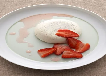 Panna cotta au lait ribot