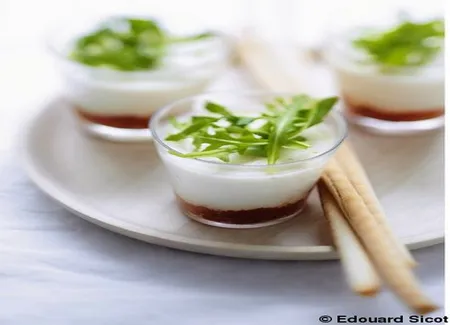 Panna cotta au parmesan