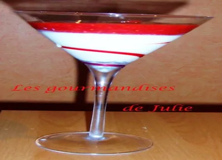 Panna cotta aux fraises
