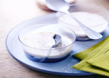 Panna cotta de figues au lait d'amande