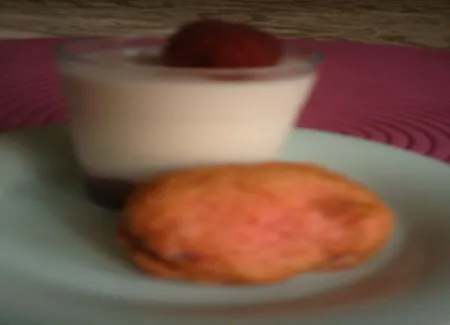 Panna cotta girly à la rose