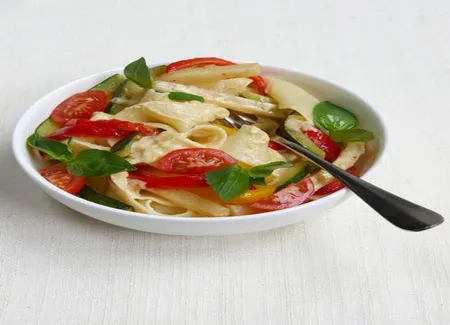 Papardelle à la julienne de légumes