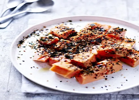 Papaye au furikake