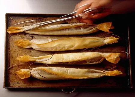 Papillotes de truite aux endives