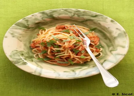 Pasta caprese