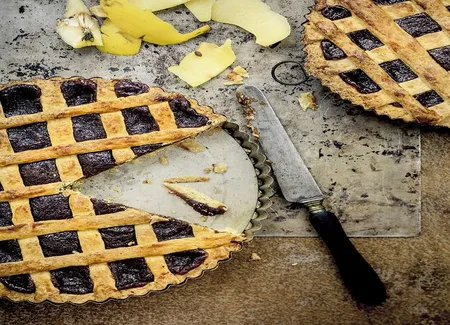 Pasta frola (tarte à la pâte de coings)